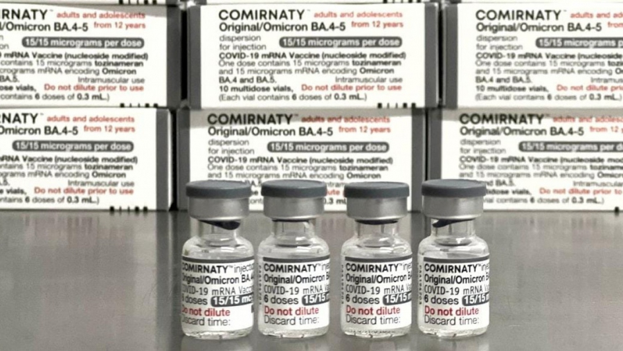 La Pampa recibió nuevas vacunas Pfizer Bivalente