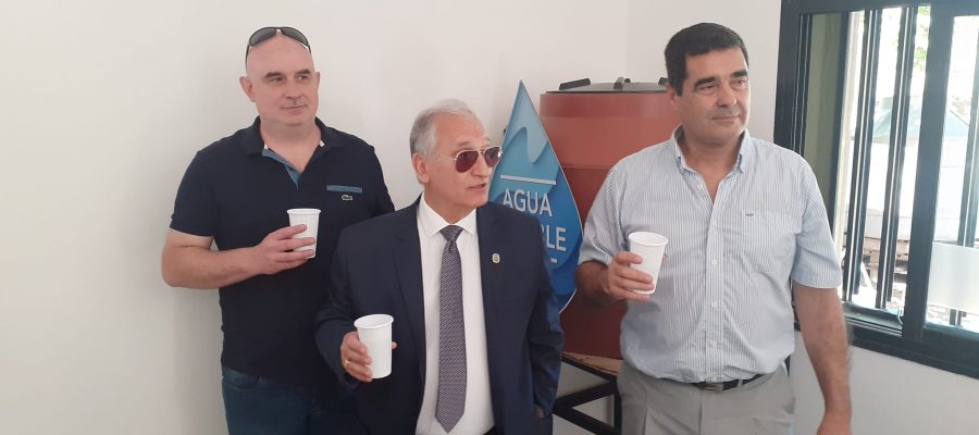 Habemus Agua: Con la inauguración de la primera etapa de la red se celebró el 121 Aniversario de Huinca